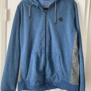 Mens Hurley zipper hoodie